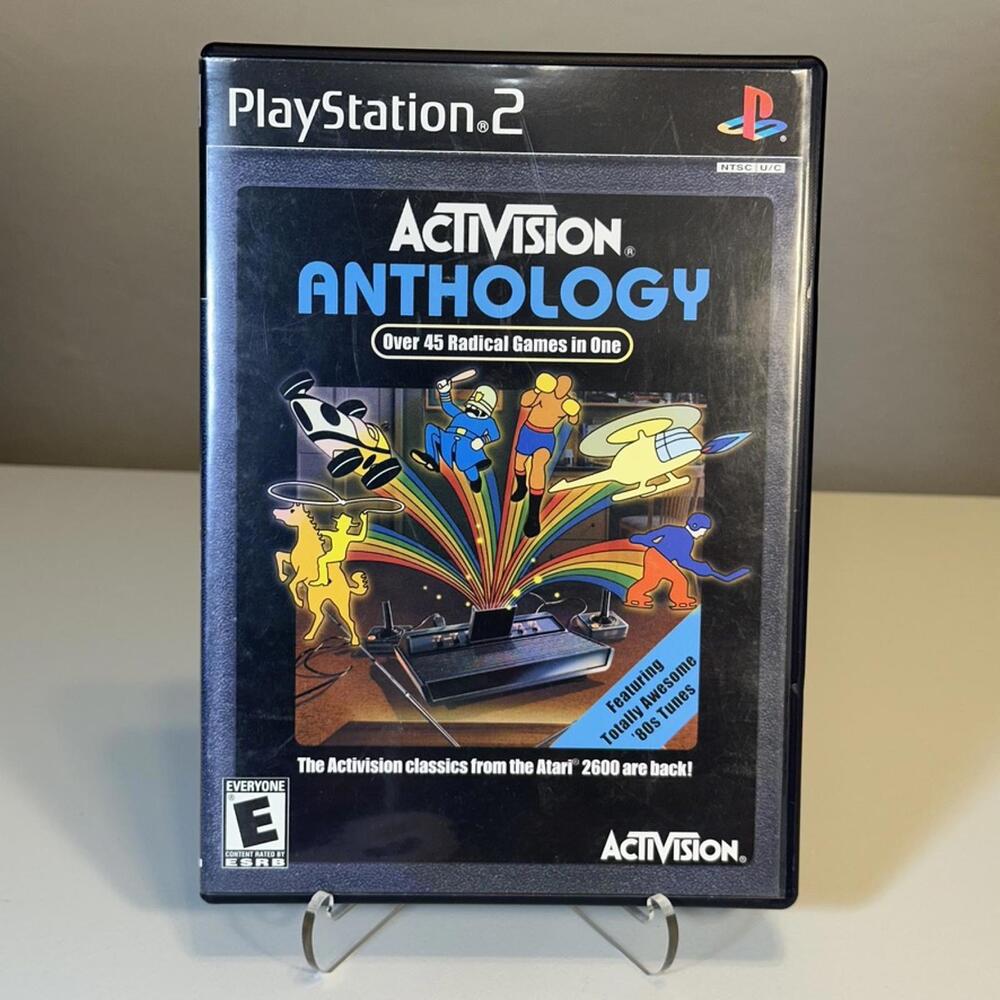 Activision Anthology PlayStation 2‎ Game - Good Condition Tested CIB